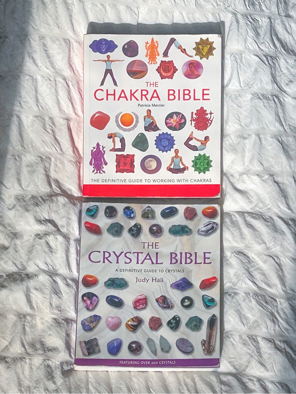 THE CRYSTAL BIBLE & THE CHAKRA BIBLE Spiritual Wellness Book Set